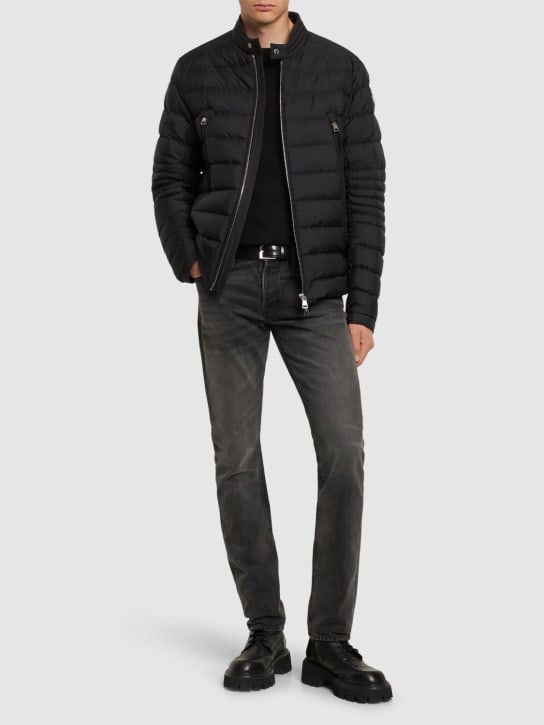 Moncler: Amiot nylon down jacket - men_1 | Luisa Via Roma