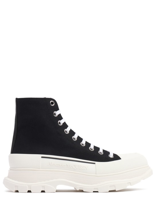 McQueen: Canvas boots - men_0 | Luisa Via Roma