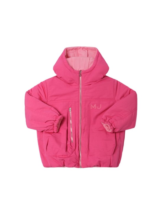 Marc Jacobs: Reversible poly puffer jacket - Fuchsia - kids-girls_1 | Luisa Via Roma