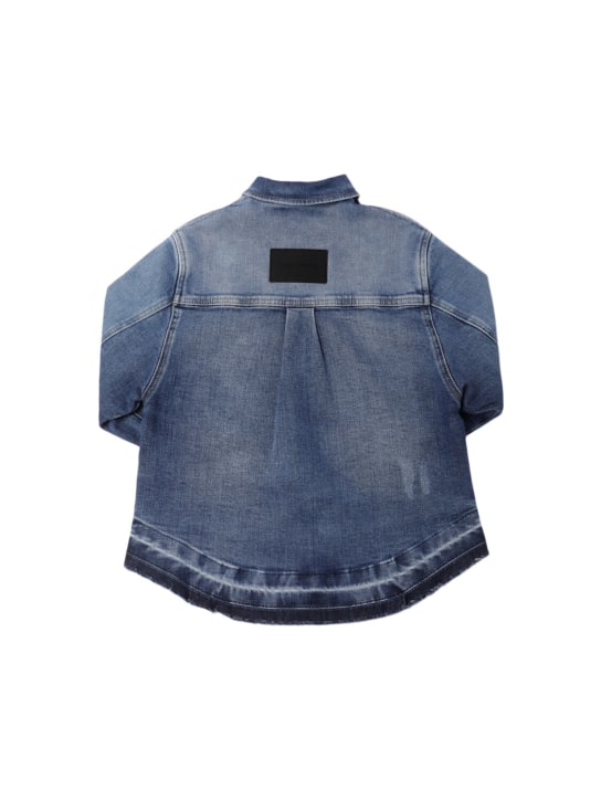 Marc Jacobs: Cotton denim shirt - kids-boys_2 | Luisa Via Roma