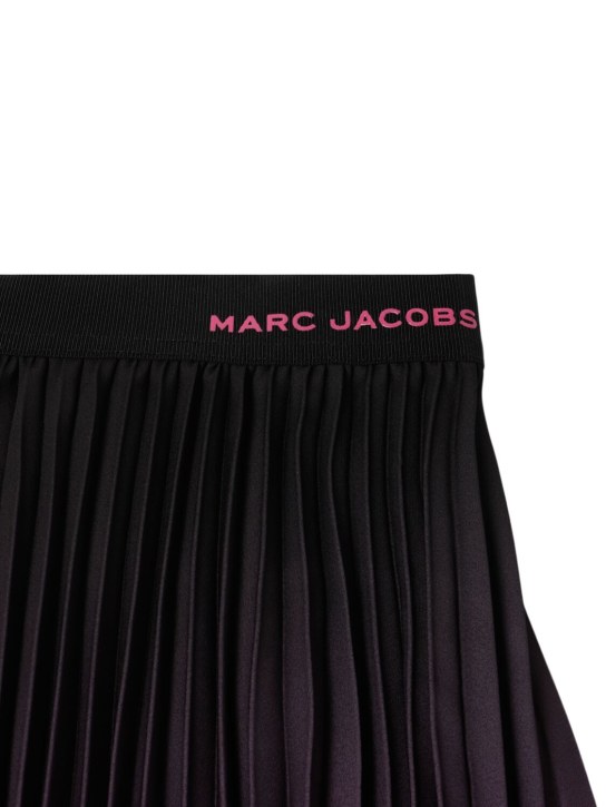 Marc Jacobs: Jupe en crêpe de polyester à plis - Fuchsia - kids-girls_1 | Luisa Via Roma