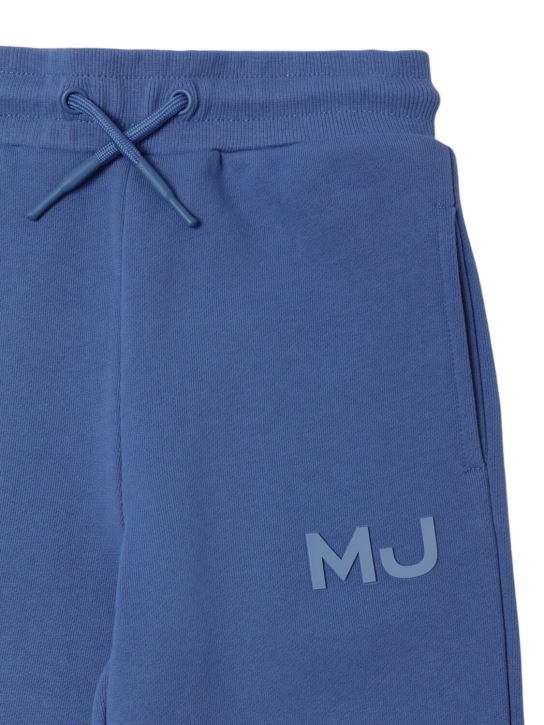 Marc Jacobs: Pantaloni in spugna di cotone - Blu - kids-girls_1 | Luisa Via Roma