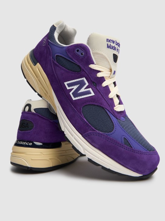 New Balance: 993 Made in USA运动鞋 - 紫色 - women_1 | Luisa Via Roma