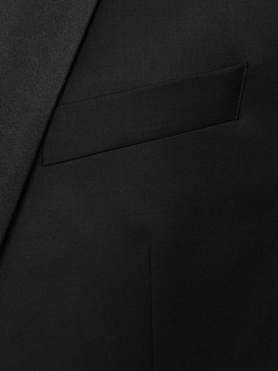 Boss: Huge wool tuxedo jacket - Black - men_1 | Luisa Via Roma