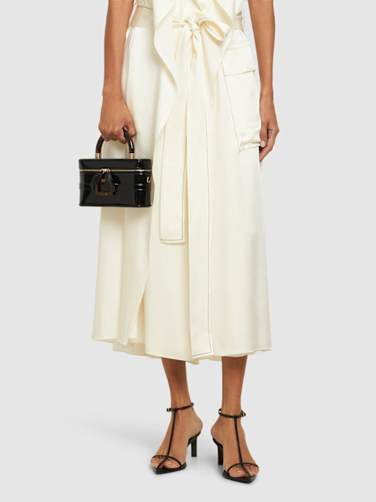 Roger Vivier: Mini Belle Vivier Vanity top handle bag - women_1 | Luisa Via Roma