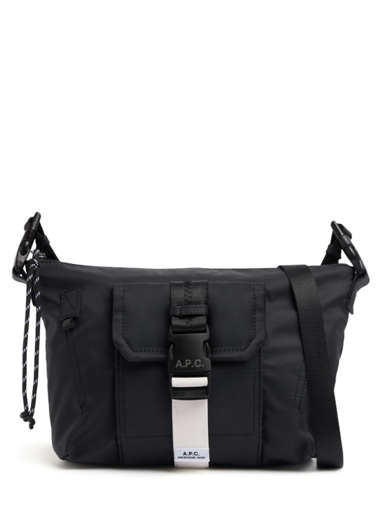 A.P.C.: Nylon crossbody bag - men_0 | Luisa Via Roma