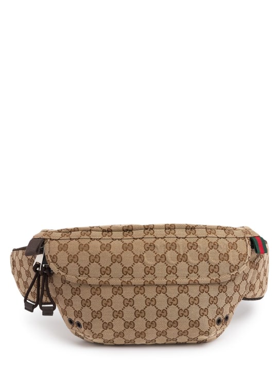 Gucci: Neo original GG belt bag - Beige - men_0 | Luisa Via Roma