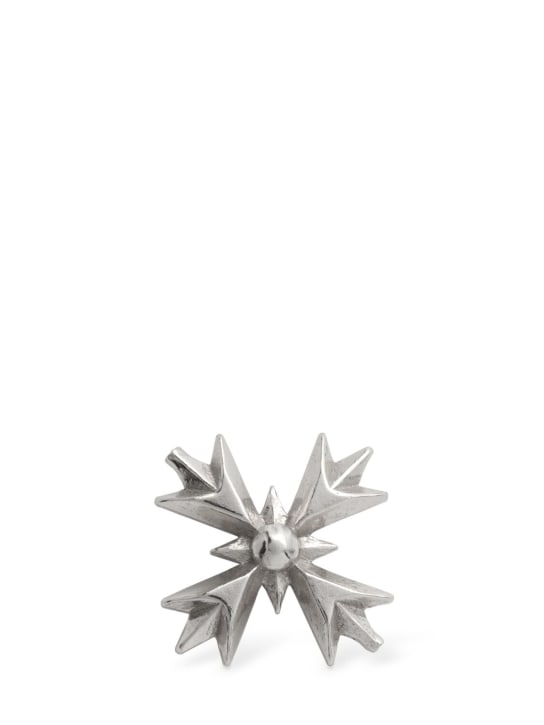 Emanuele Bicocchi: EB Crest mono earring - men_0 | Luisa Via Roma