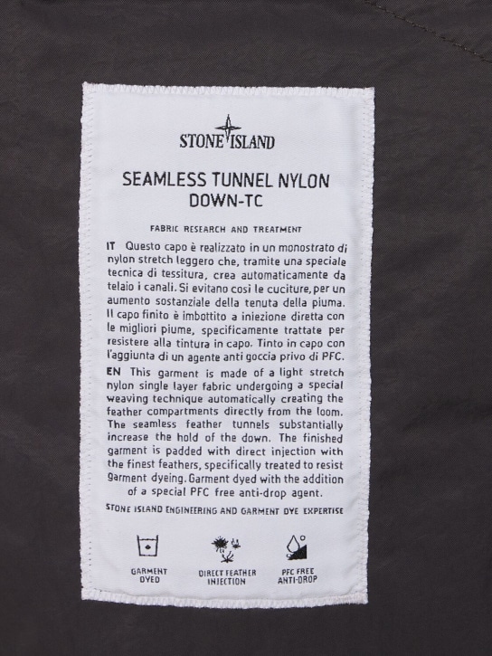 Stone Island: Seamless Tunnel down jacket - men_5 | Luisa Via Roma