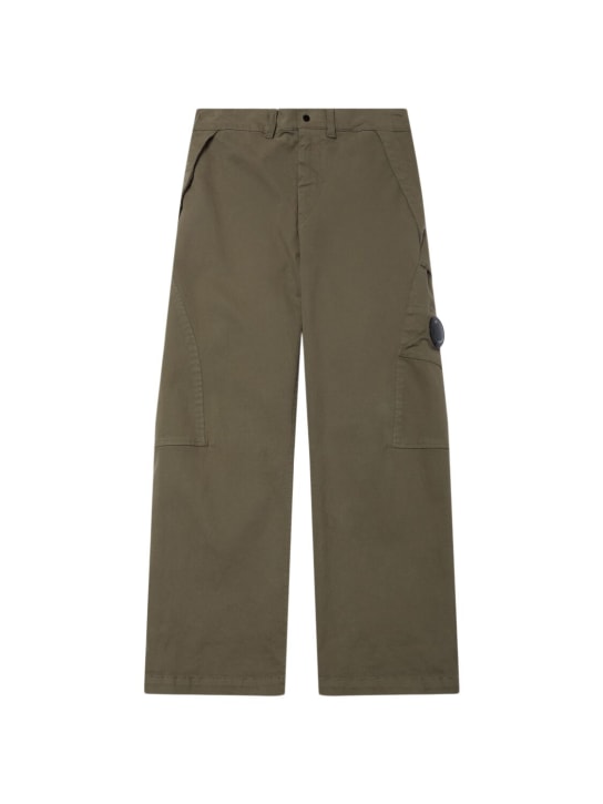 C.P. Company: Stretch cotton cargo pants - kids-boys_0 | Luisa Via Roma