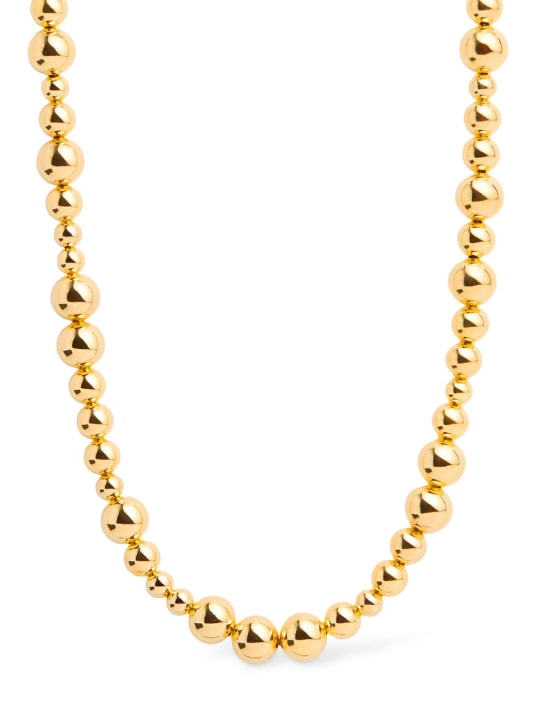 LIÉ STUDIO: Elly brass collar necklace - Oro - women_0 | Luisa Via Roma