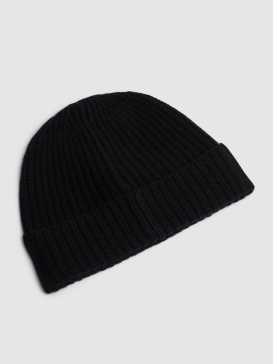 Stone Island: Virgin wool beanie - men_3 | Luisa Via Roma