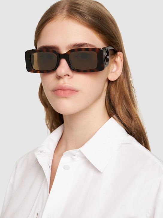 Gucci: GG1325S injection sunglasses - Havana - women_1 | Luisa Via Roma