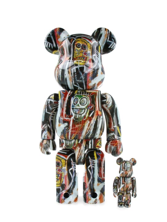 Medicom Toy: Bearbrick 100+400% Jean Michel Basquiat - Renkli - ecraft_0 | Luisa Via Roma
