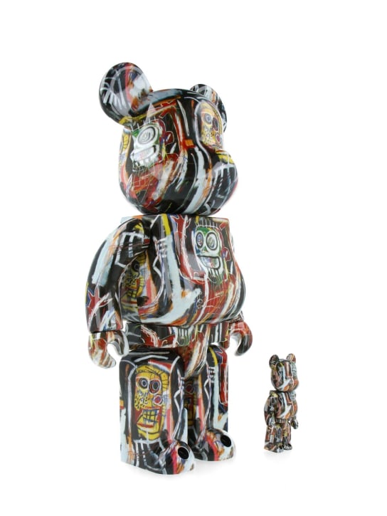 Medicom Toy: Bearbrick 100+400% Jean Michel Basquiat - Multicolore - ecraft_1 | Luisa Via Roma