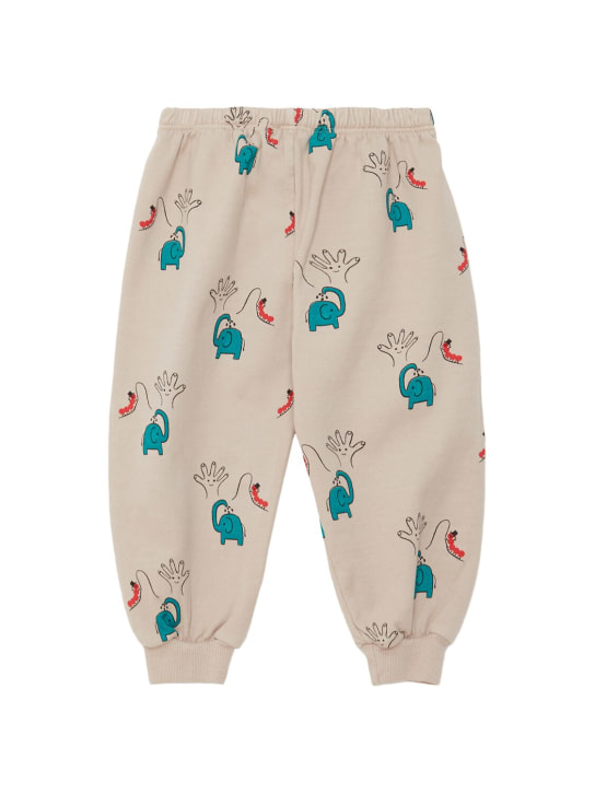 Weekend House Kids: Pantalones deportivos de algodón estampado - Beige - kids-boys_1 | Luisa Via Roma