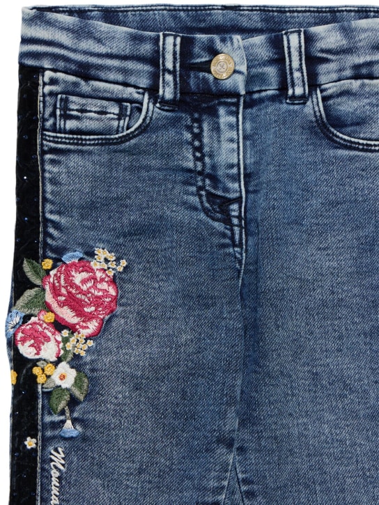 Monnalisa: Jeans aus Baumwollmischung - Blau - kids-girls_1 | Luisa Via Roma