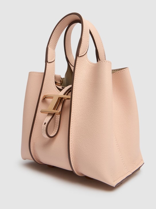 Tod's: Micro T Timeless Shopping bag - Rosa Kiss - women_1 | Luisa Via Roma