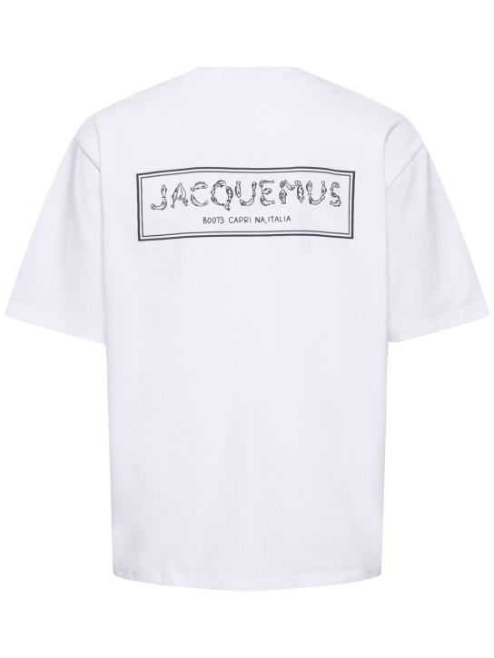Jacquemus: Le T-Shirt Merò printed t-shirt - men_0 | Luisa Via Roma