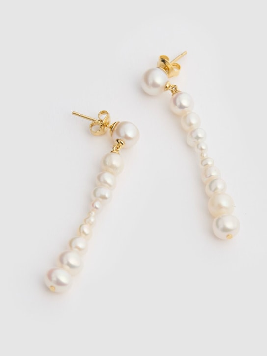 RAGBAG: Odette pearl drop earrings - Gold/Pearl - women_1 | Luisa Via Roma