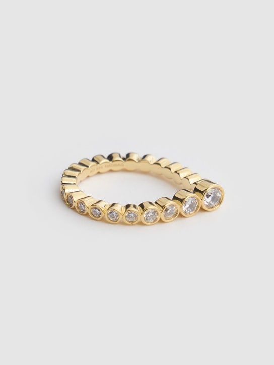 RAGBAG: Odette crystal ring - Gold/Crystal - women_1 | Luisa Via Roma