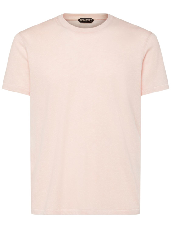 Tom Ford: コットンTシャツ - men_0 | Luisa Via Roma