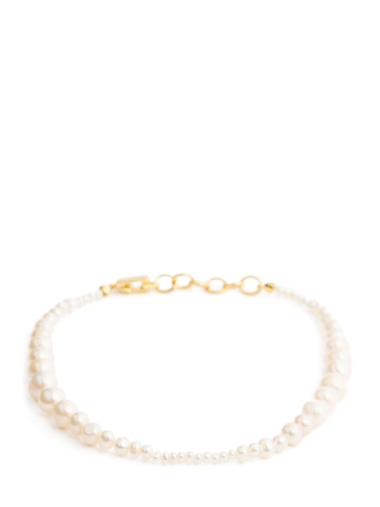 RAGBAG: Odette pearl anklet - Gold/Pearl - women_0 | Luisa Via Roma