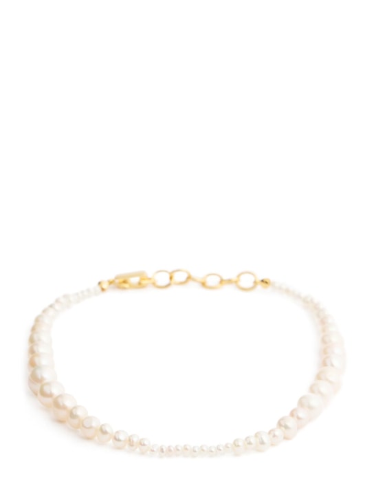 RAGBAG: Bracelet de cheville en perles Odette - Or/Perle - women_0 | Luisa Via Roma