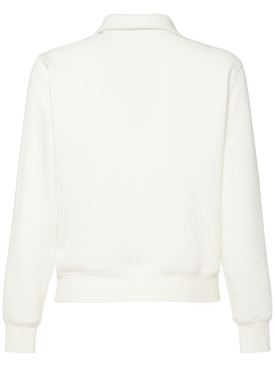 Tom Ford: Cotton & cashmere rugby polo - White - men_3 | Luisa Via Roma