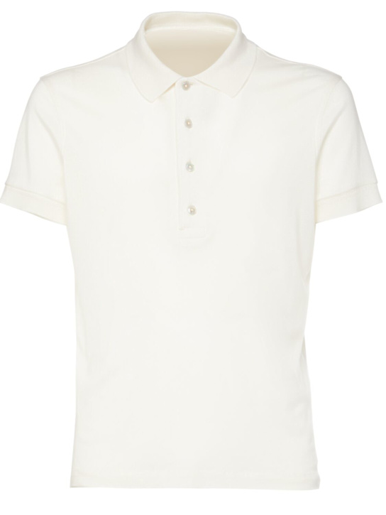 Tom Ford: Cotton blend polo - men_0 | Luisa Via Roma