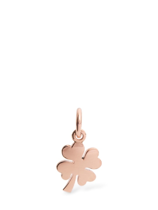 DoDo: 9kt Rose Gold Four-leaf clover charm - Rose Gold - men_0 | Luisa Via Roma