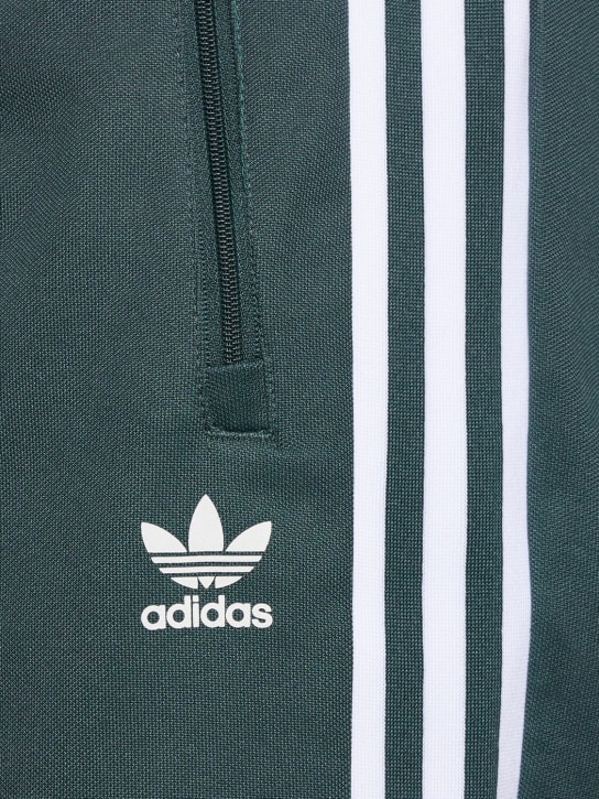 adidas Originals: Beckenbauer track pants - Yeşil/Beyaz - women_1 | Luisa Via Roma