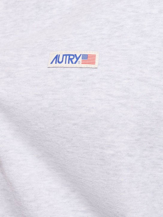 Autry: Sweatshirt mit rundem Ausschnitt - Grau - women_1 | Luisa Via Roma