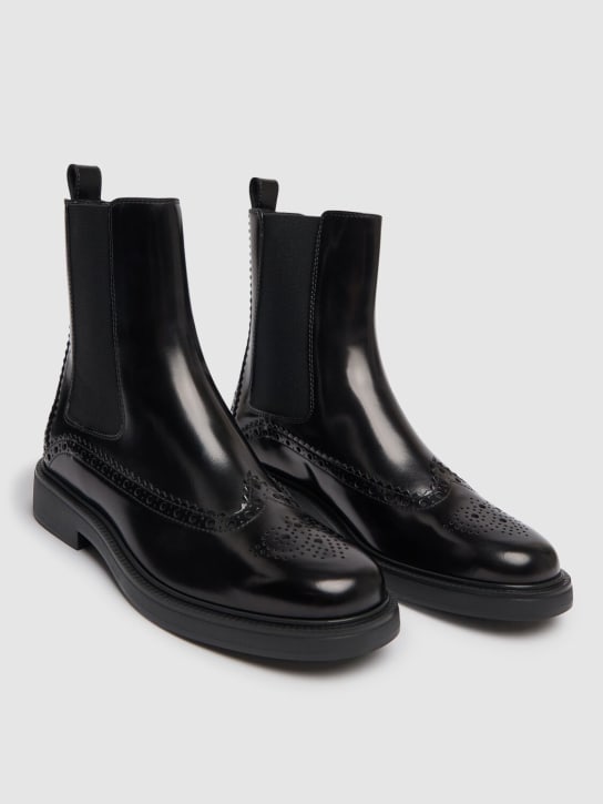 Tod's: Stivaletti in vernice 20mm - women_2 | Luisa Via Roma