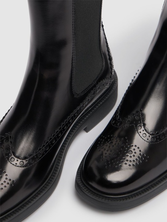 Tod's: Stivaletti in vernice 20mm - women_3 | Luisa Via Roma