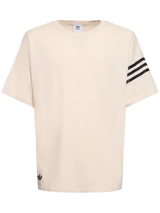adidas Originals: Neuclassics Tシャツ - ホワイト - men_0 | Luisa Via Roma
