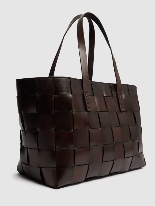 Dragon Diffusion: Japan leather tote bag - Dark Brown - women_4 | Luisa Via Roma