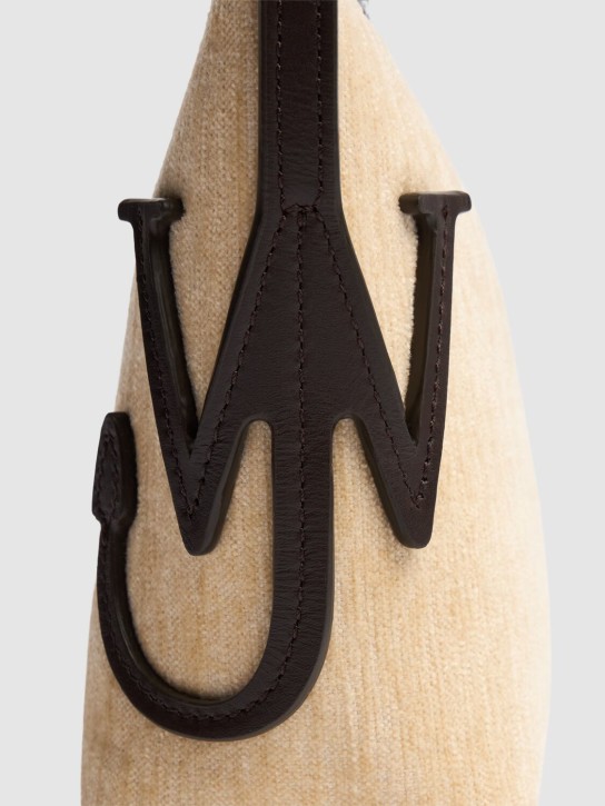 JW Anderson: Mini Anchor Hobo canvas shoulder bag - women_2 | Luisa Via Roma