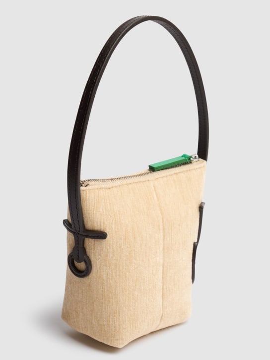JW Anderson: Mini Anchor Hobo canvas shoulder bag - women_3 | Luisa Via Roma