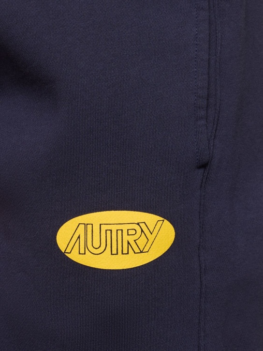 Autry: Sweatpants - Jersey Blue - men_1 | Luisa Via Roma