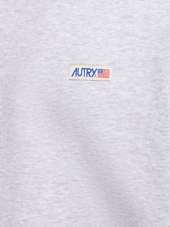 Autry: Sweat-shirt à col rond - Gris - men_1 | Luisa Via Roma