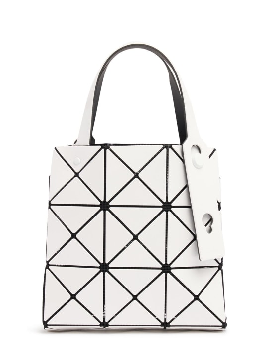 Bao Bao Issey Miyake: Carat top handle bag - White - women_0 | Luisa Via Roma
