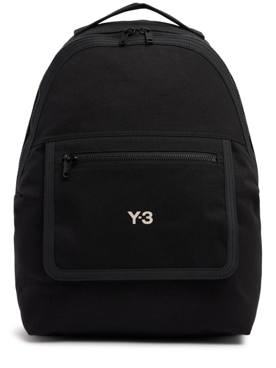 Y-3: Y-3 classic backpack - Siyah - men_0 | Luisa Via Roma