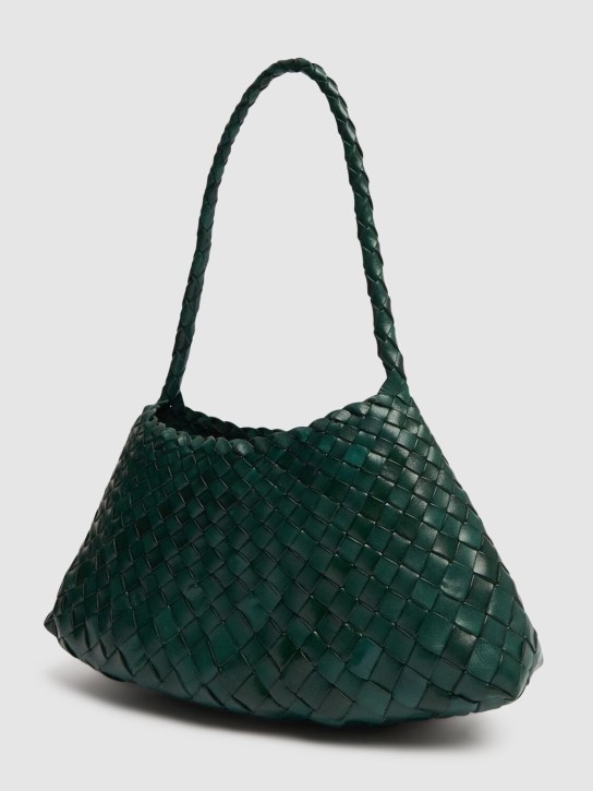 Dragon Diffusion: Rosanna tapered leather shoulder bag - Dark Forest - women_1 | Luisa Via Roma