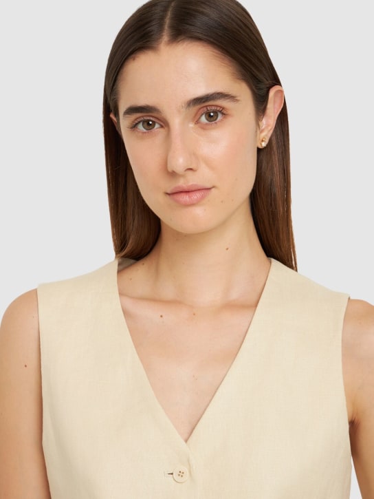 Vivienne Westwood: Balbina faux pearl stud earrings - women_1 | Luisa Via Roma