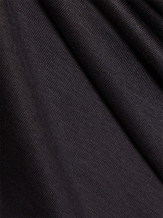Lemaire: Heavy silk jersey t-shirt - Caviar - men_1 | Luisa Via Roma