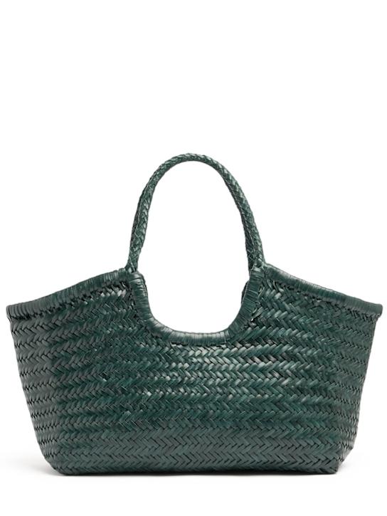 Dragon Diffusion: Big Nantucket woven leather basket bag - women_0 | Luisa Via Roma