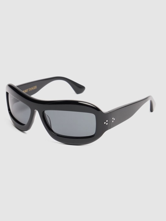 Port Tanger: Zarin acetate sunglasses w/ black lens - Black - women_1 | Luisa Via Roma