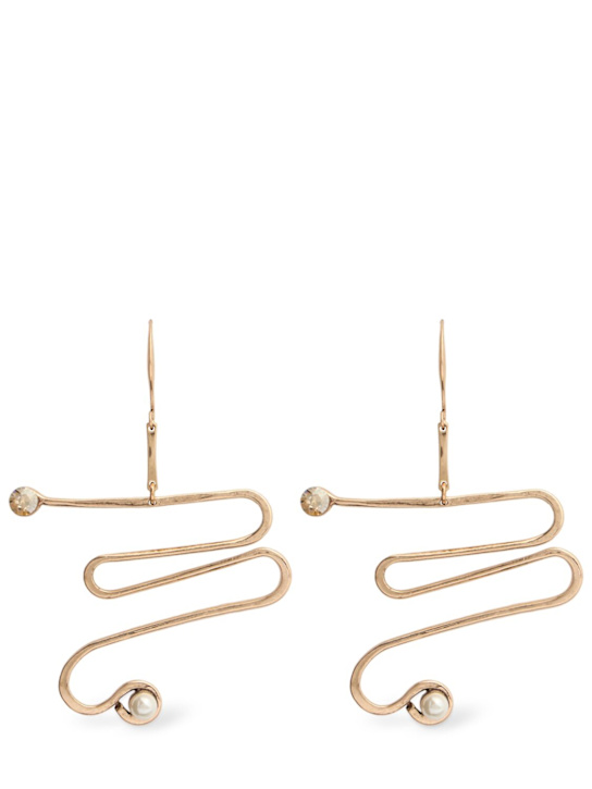 Max Mara: Maremar drop earrings - women_0 | Luisa Via Roma
