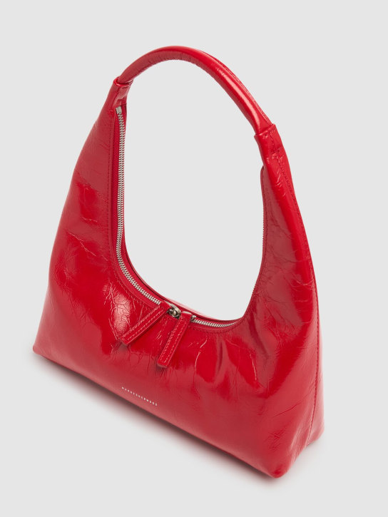 Marge Sherwood: Hobo crinkled leather shoulder bag - Apple Red - women_1 | Luisa Via Roma